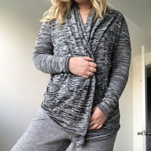 Babaton | Linen Wrap Cardigan
